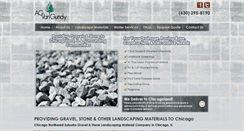 Desktop Screenshot of chicagolandgravel.com